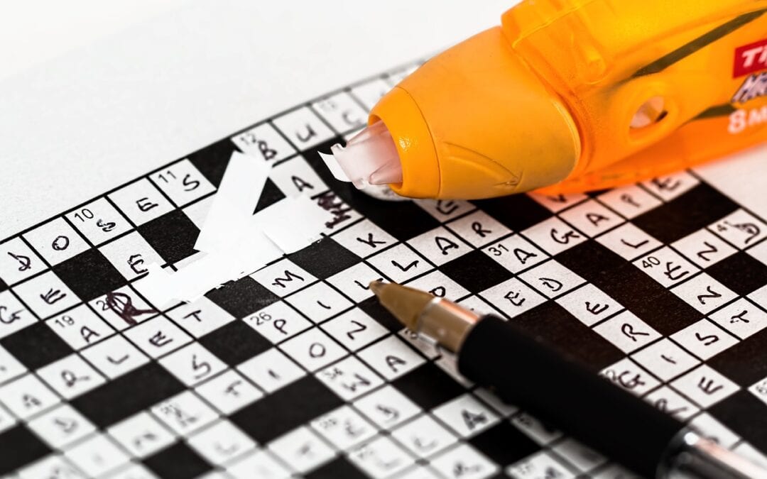 Top 5 Health Benefits Of Crossword Puzzles